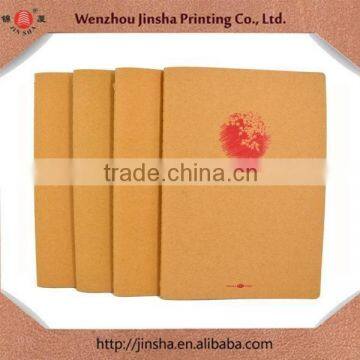 Kraft Paper Cover Custom Print Journals and Blank Diary Notebook photo-3