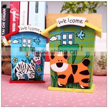 custom made house shaped money box, house shaped plastic high quality money box, OEM design plastic money box manufacturer