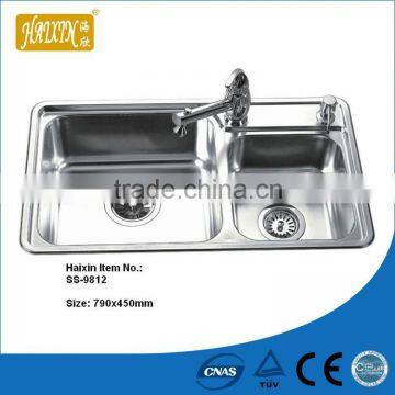 stainless kitchen sink