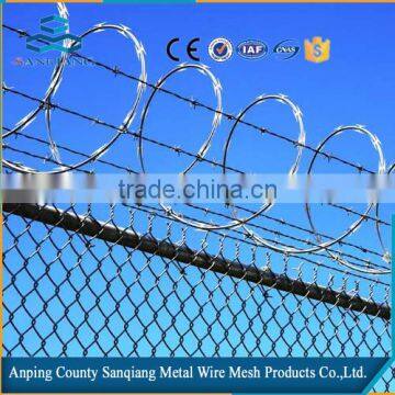 security fence concertina razor barbed wire/install razor wire supplier with appropriate price(anping sanqiang)