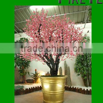 wholesale artificial/fake/man-made peach blossom tree/artificial plant