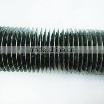 Welded fin tube, crimped fin tube with spiral fin wound steel applicated for heat thrumal