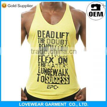 Professional factory cheap price high quality customized OEM service export gym tank top