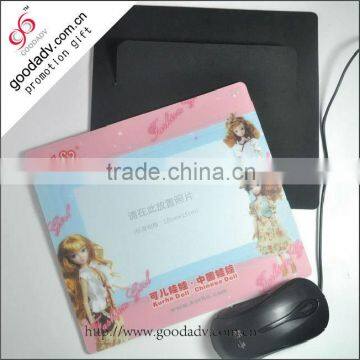 guangzhou factory retail promotional souvenir personalized mouse mat