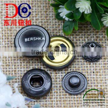 17MM Hot Sale Copper Button Custom Spring Snap Button Tor Jacket Bags photo-4