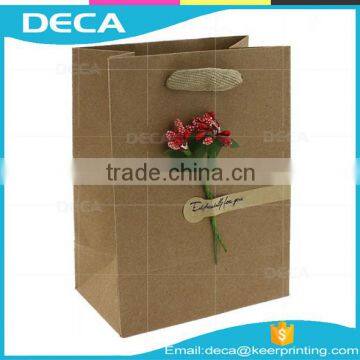 Custom Cheap Recycled Offset Printing Kraft Paper Bags