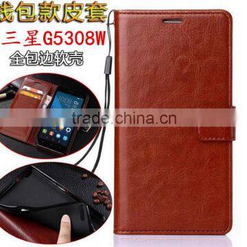 Luxury Wallet Stand Leather Case for Galaxy G5308/G530H/G360/G360H