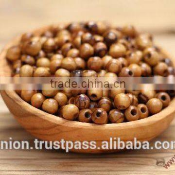 Olive Wood Round Beads