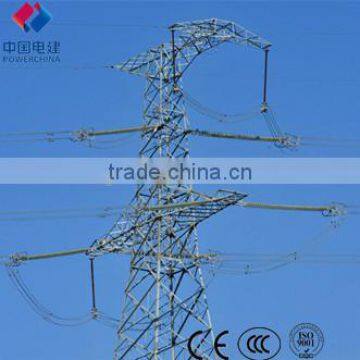 Overhead transmission line towers