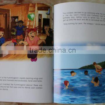 Professional customized offset paperback book, softcover book printing