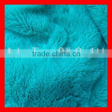 100% Polyester Super Soft Solid Plush Fabric For Toys