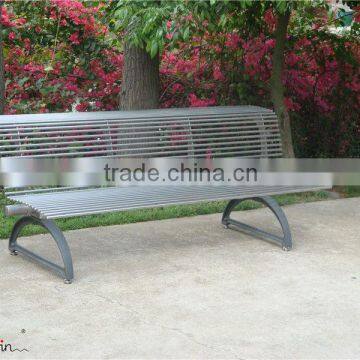 HIgh-ranged rust proof garden bench stainless steel