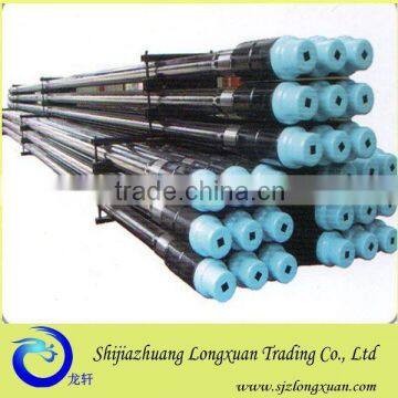 Friction welding drill pipe and adapter