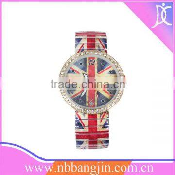 2015 New Design Sport Watch Flex Band With GB-FLAG