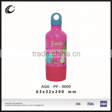 PP drinkware plastic water bottle plastic ice cream bottle logo printing 500ml plastic bottle wholesale