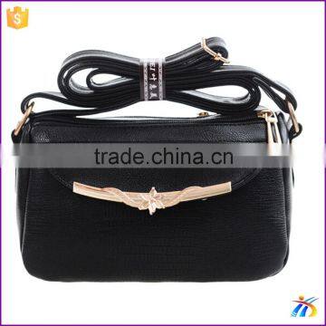 2016 black messenger bag popular trendy women side bags