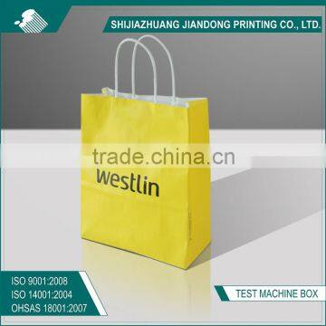 printed paper shopping bags with handle