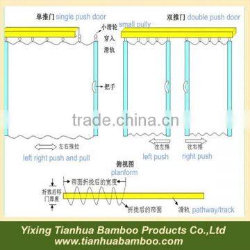 Bamboo Sliding Doors