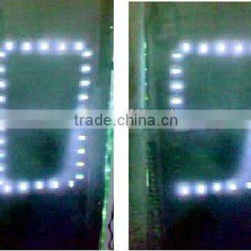 hot new products ali P10/P16/P20 transparent magic Video led glass display/screen