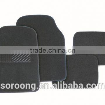 High Quality Popular Black ,beige ,grey Universal Carpet Car Mat