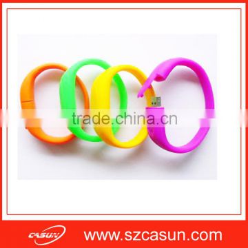 Limited Edition Customized logo Promotional Gifts Usb Flash Drives Bracelet Pvc Usb