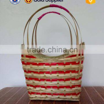 2016 Cheap Price Recycled Bamboo Hanging Vegetable Basket photo-6