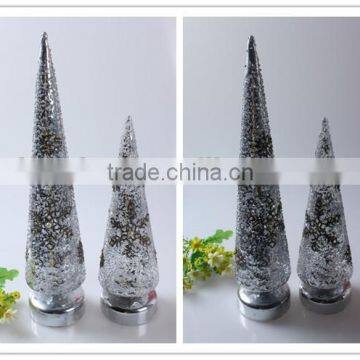 China Manufactuer Mouth Blown Christmas Tree With Led for Hoiliday Indoor Decoration photo-3
