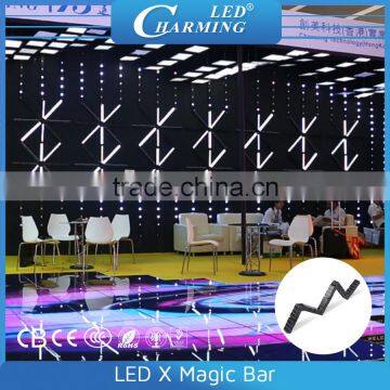 flexible disco pixel light led stge X magic bar lighting for Dj decoration