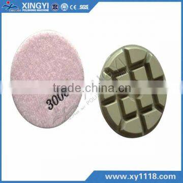 Hot sale high gloss concrete dry polishing pad