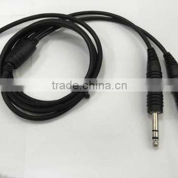 Airband Aircraft Airplane Walkie Talkie Aviation Radio Cable Connector Plug photo-3