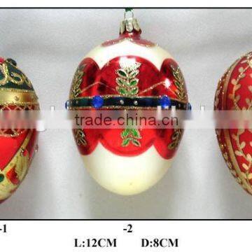 exquisite glass eggs for Easter gift