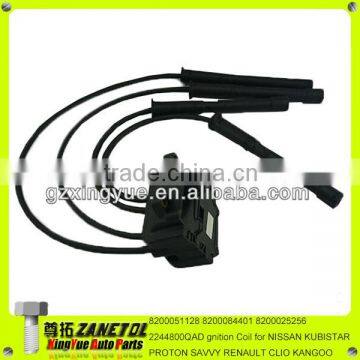 8200051128 8200084401 8200025256 2244800QAD Auto parts Ignition Coil for Proton Savvy;Renault Clio/Kangoo