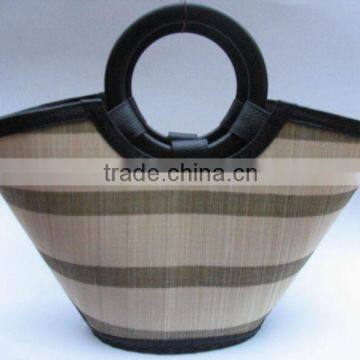 Natural Fiber Woman Handbag