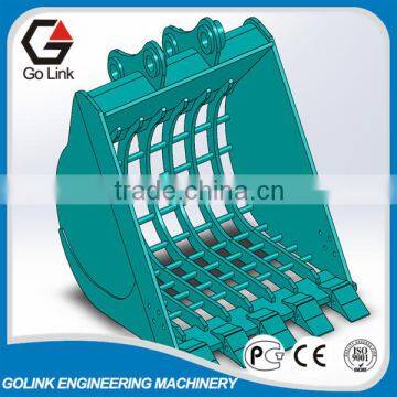 Grid bucket with ce approved for excavator