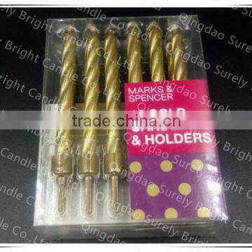 high quality happy birthday candles with holder