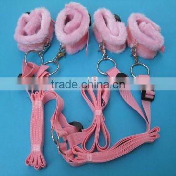 2014 china high quality sex toys bed bondage pink