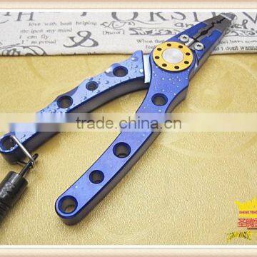 The new space aluminum alloy multifunctional pliers, fishing pliers, fishing scissors, fishing tools