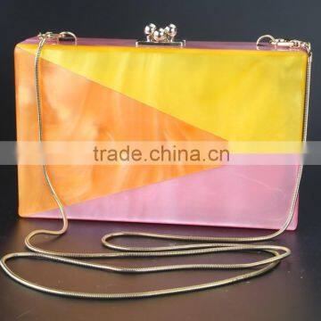 High Fashion Clear Acrylic Clutch Bag Box