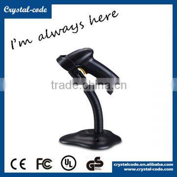 Black MD2000 Handheld Laser Barcode Scanner With Printer Wireless photo-3