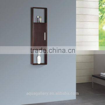 Wall Mounted Wooden Corner Bathroom Cabinet