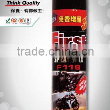 First Spray Wax Liquid Wax Silicone Spray for Car Dashboard photo-2