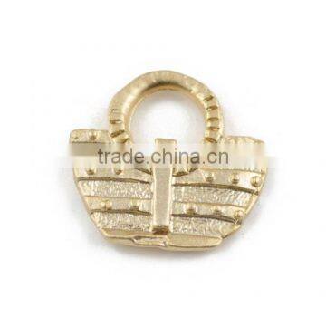 A14178 alloy metal Basket charm for bracelet necklace pendant