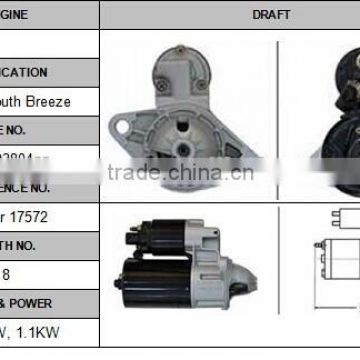 Dodge Neon 2.0L starter OEM Bosch 0-001-107-031