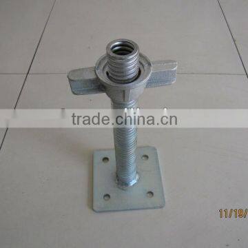 U-head adjustable screw jack base