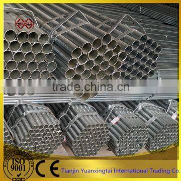 hot rolled Galvanized steel tube / pipe with high quality