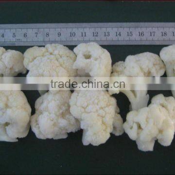 IQF FROZEN CAULIFLOWER SIZE 2-4CM,3-5CM,PACKED IN 10KG/CARTON