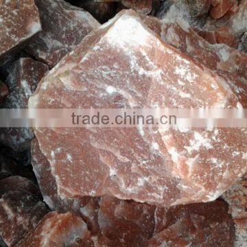 100% Purity Natural Red Crystal Himalayan Rock Salt Lumps