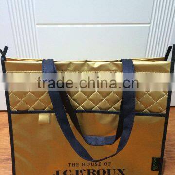 Customized metallic laminated shopping bag