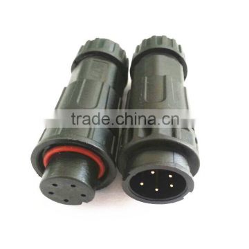 5 pin industrial plastic automotive waterproof connector