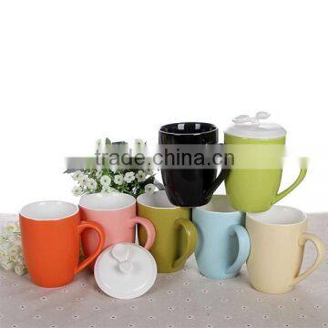 400ml 14oz Hot sale new coffee mug cup colored Factory directly sale